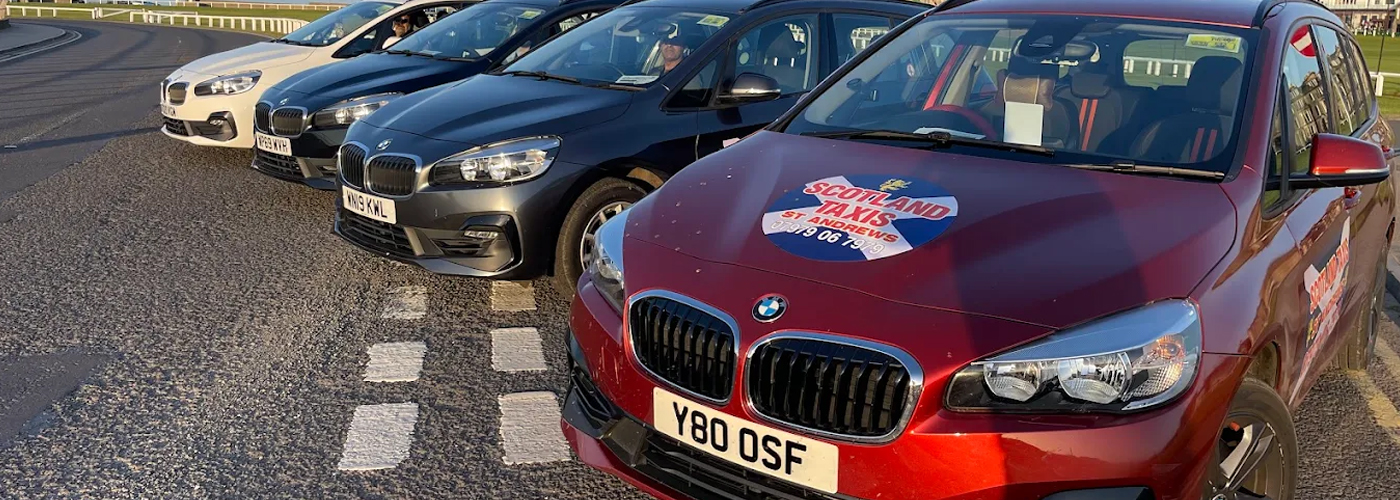 Scotland Taxis, St Andrews Banner
