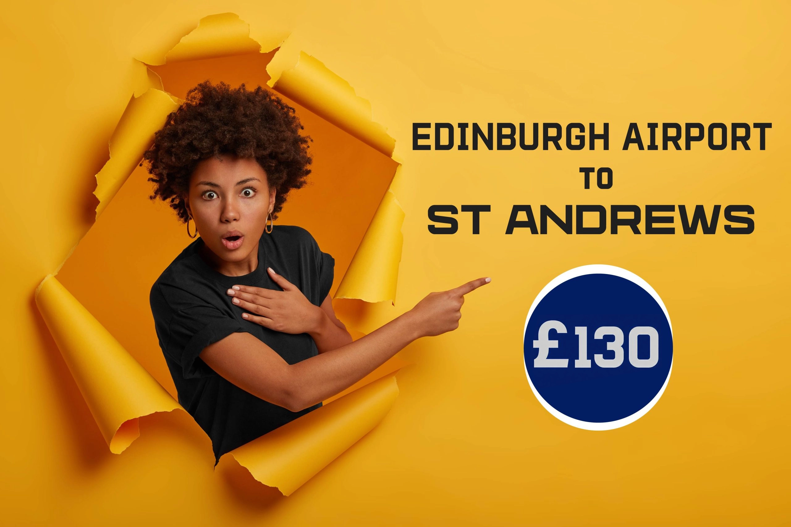 Edinburgh Airport To St Andrews for £130
