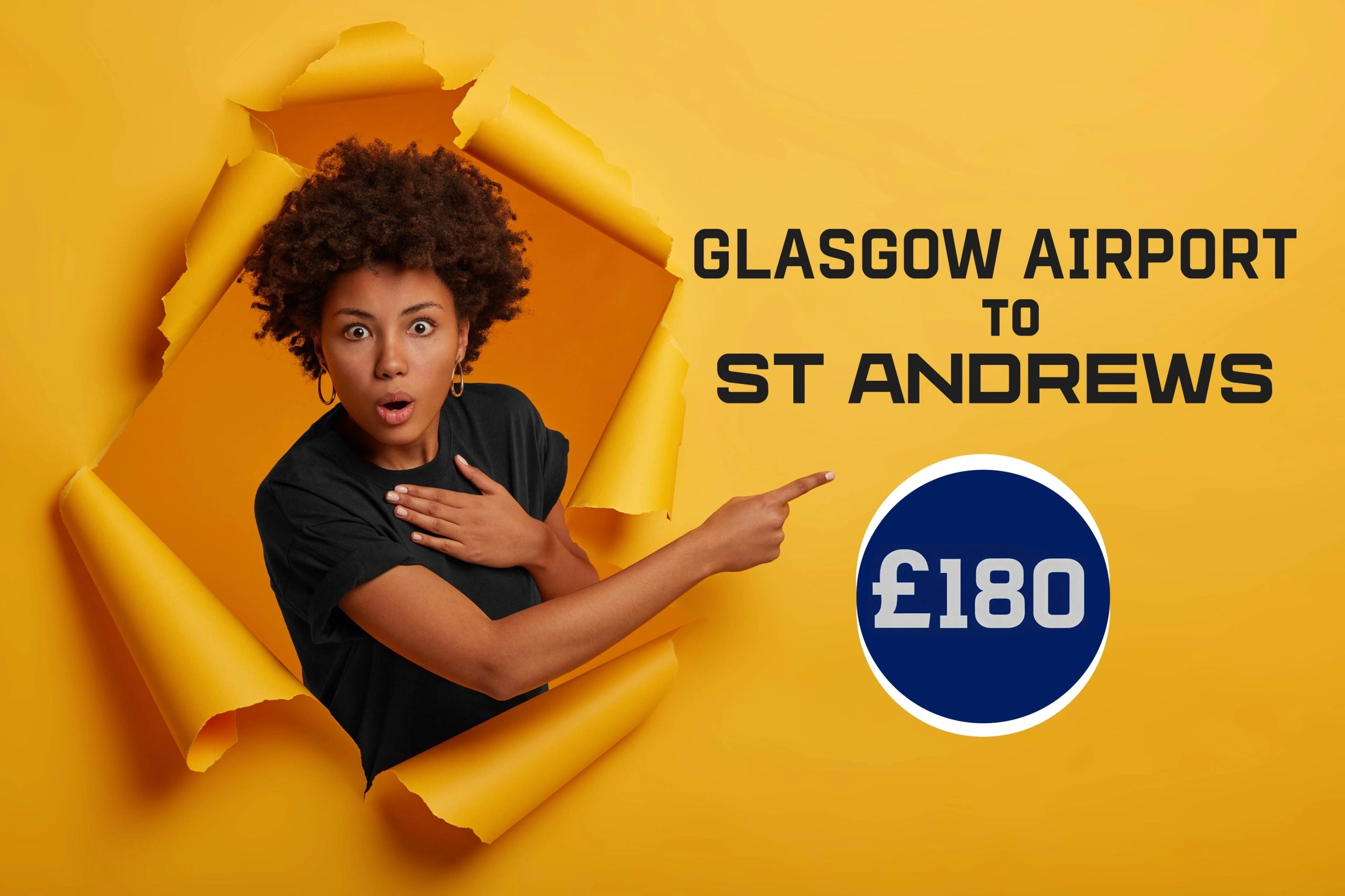 Glasgow Airport To St Andrews for £180